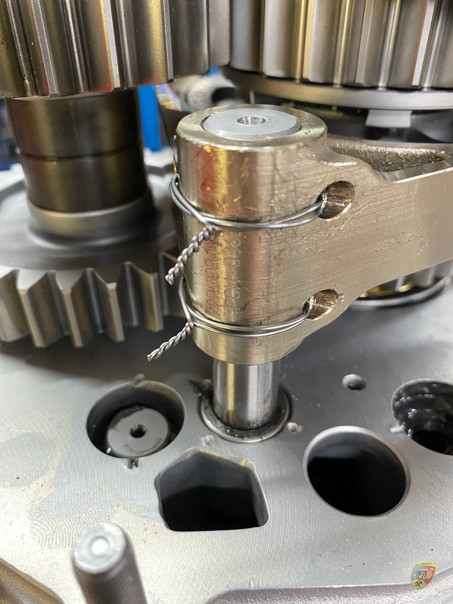 Porsche 997 GT3 Cup Getriebe Revision Glassxxx bei Albert Motorsport