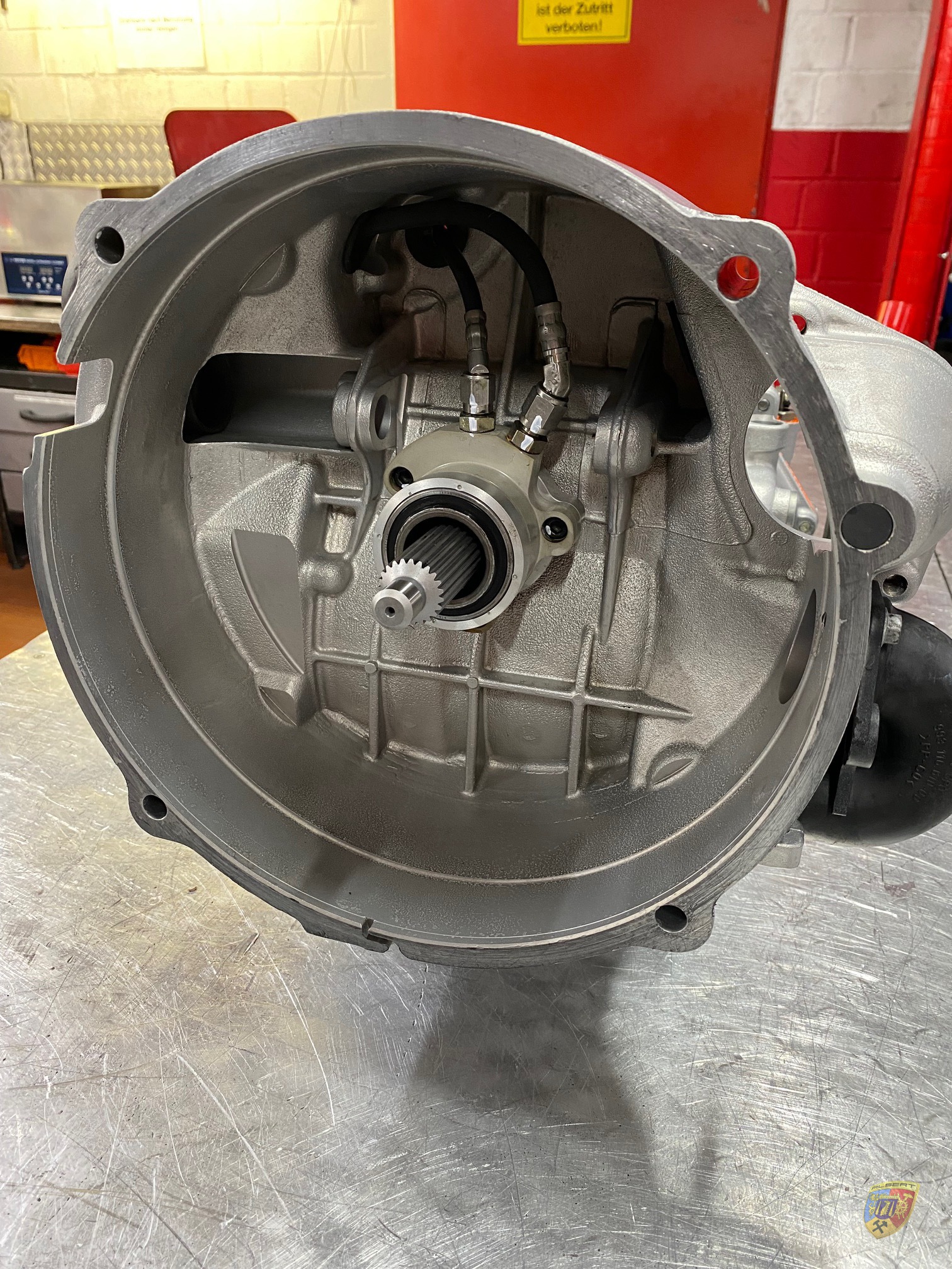 Porsche 997 GT3 Cup Getriebe Revision Glassxxx bei Albert Motorsport