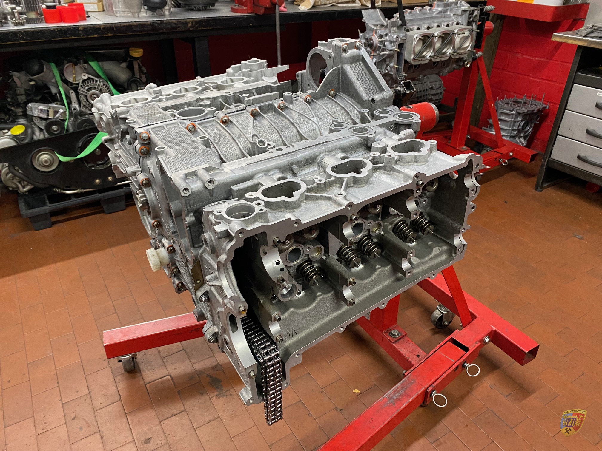 Porsche 997 Carrera Motorschaden Pfeixxx Reparatur bei Albert Motorsport