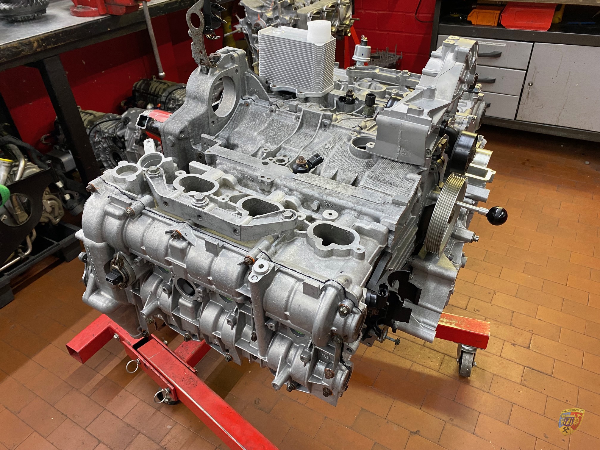 Porsche 997 Carrera Motorschaden Pfeixxx Reparatur bei Albert Motorsport