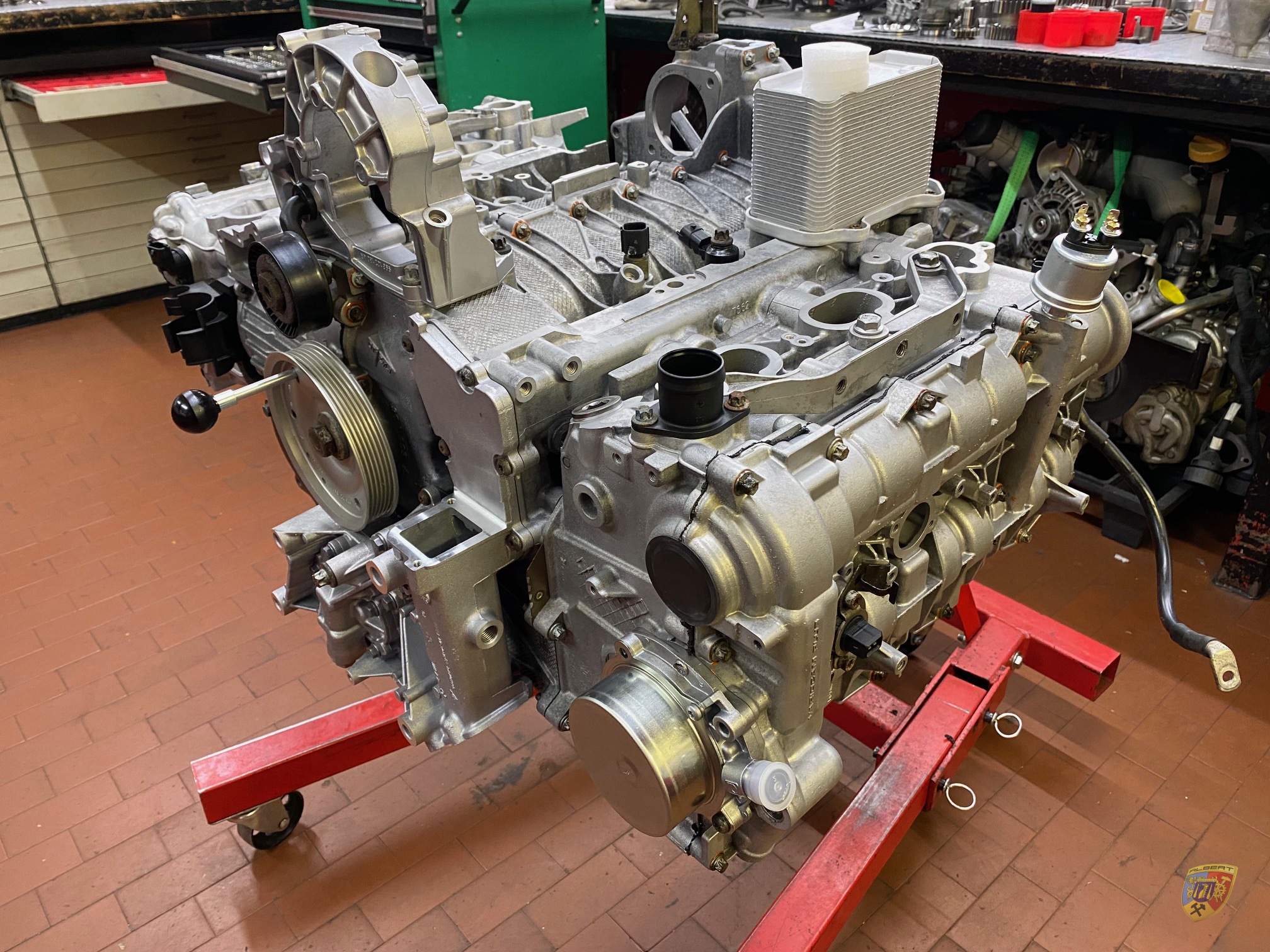 Porsche 997 Carrera Motorschaden Pfeixxx Reparatur bei Albert Motorsport