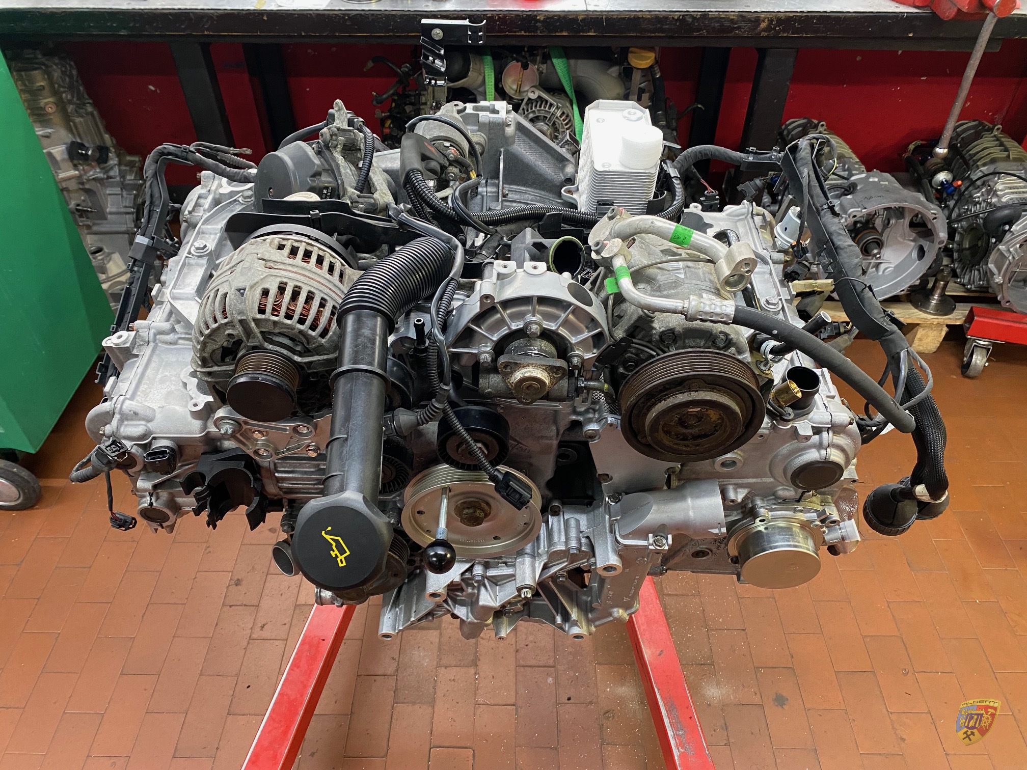 Porsche 997 Carrera Motorschaden Pfeixxx Reparatur bei Albert Motorsport