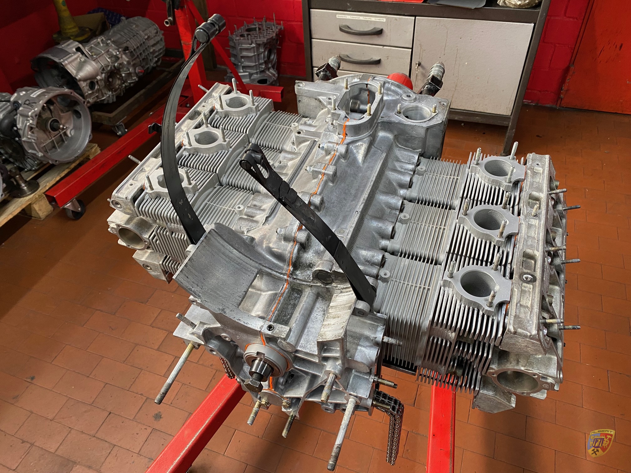 Porsche 964 Carrera Motorschaden Getriebeschaden Geixxx bei Albert Motorsport