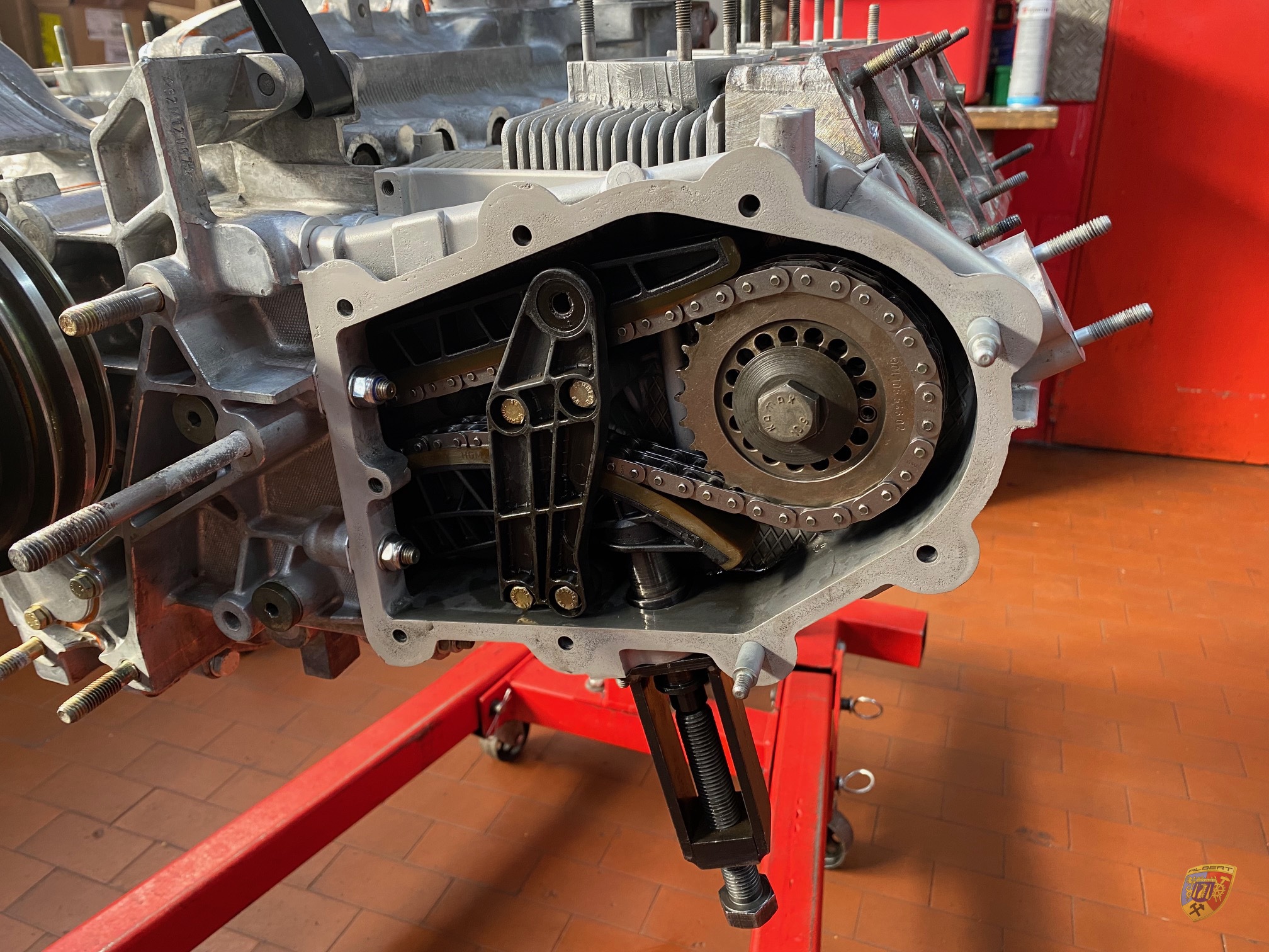 Porsche 964 Carrera Motorschaden Getriebeschaden Geixxx bei Albert Motorsport