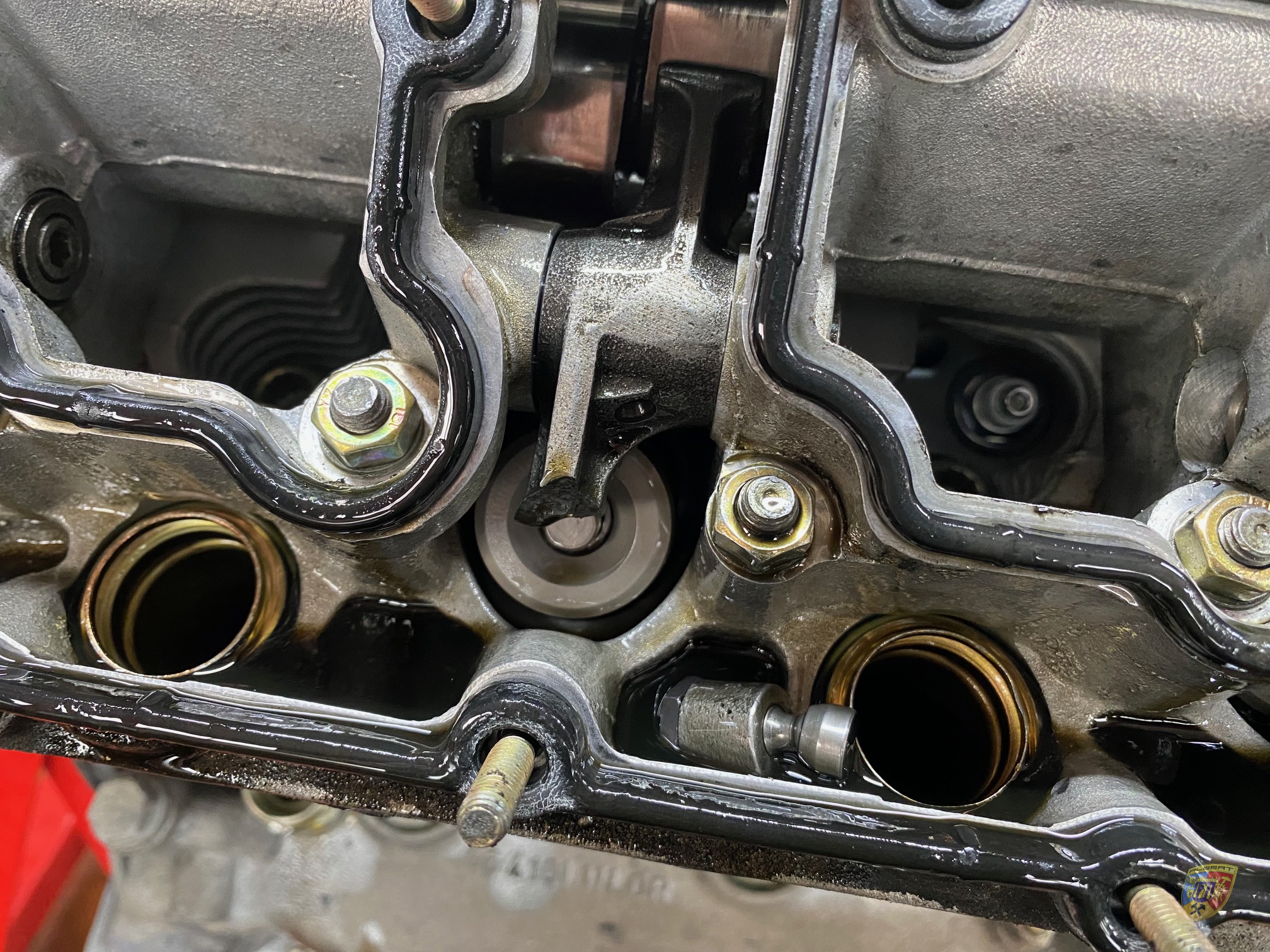 Porsche 964 Rennwagen Motorschaden Strube Reparatur bei Albert Motorsport