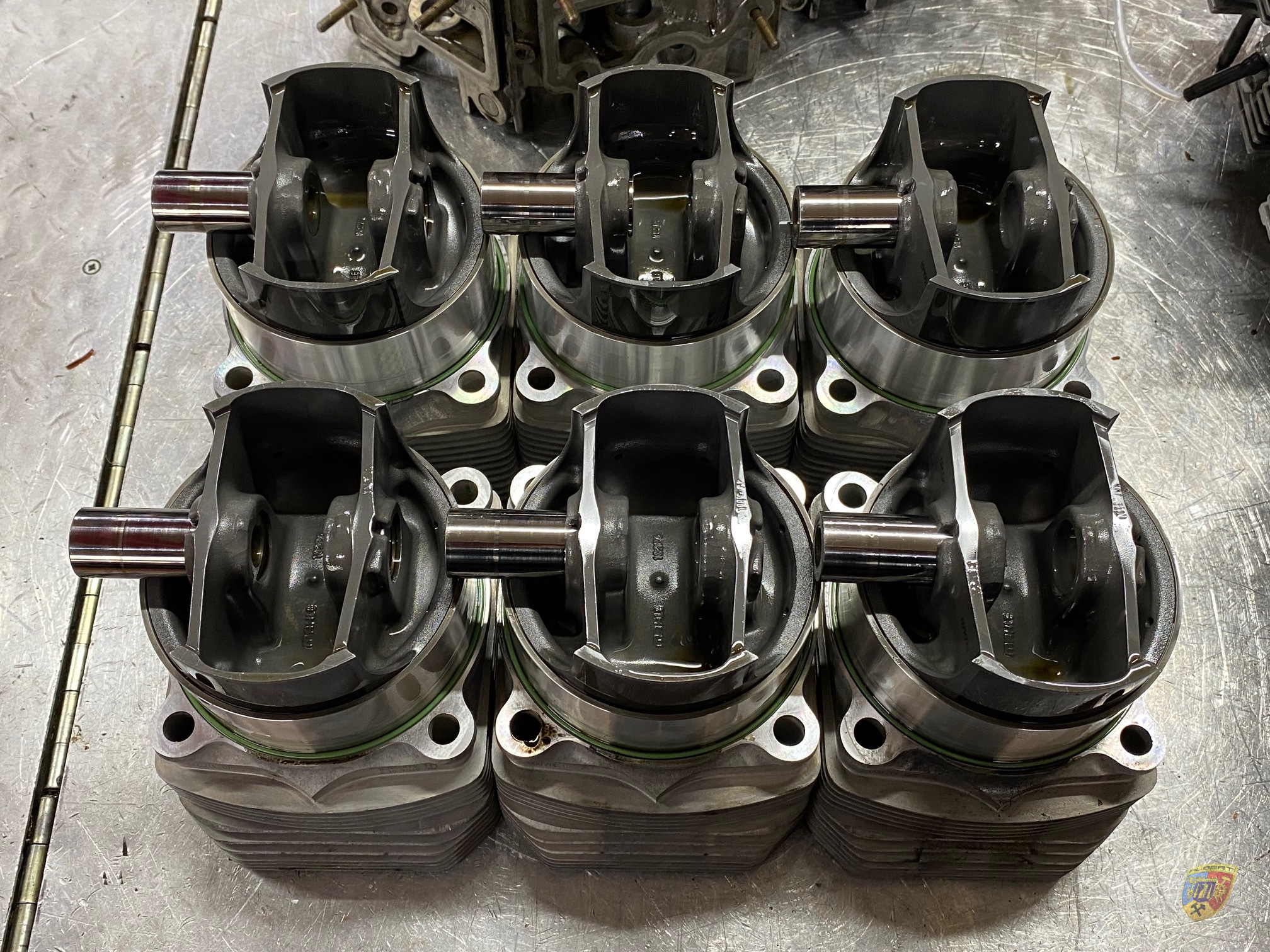 Porsche 964 Rennwagen Motorschaden Strube Reparatur bei Albert Motorsport