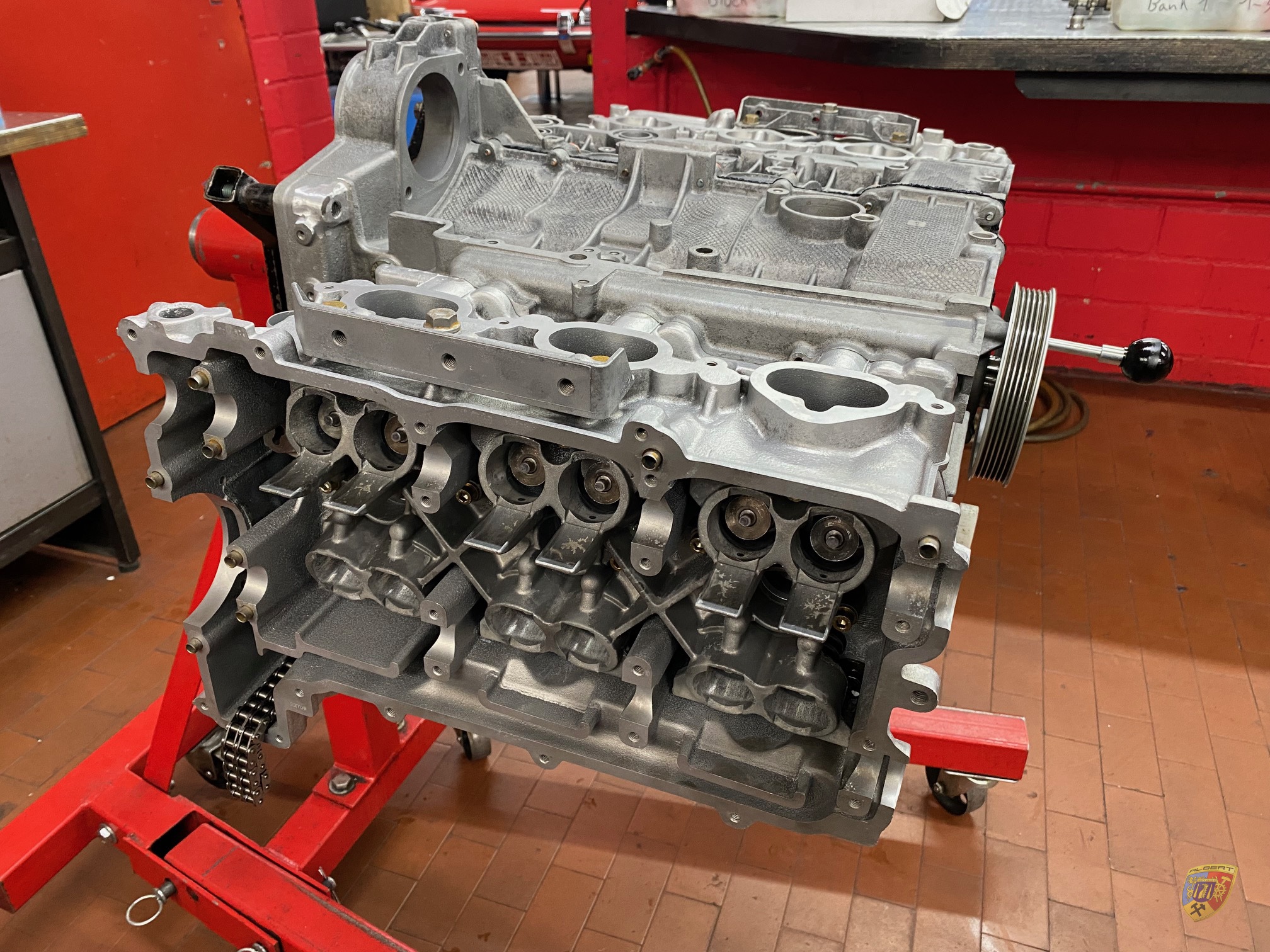 Porsche 996 Carrera Motorschaden Hoffxxxx Reparatur und Upgrade auf 3.8 Liter bei Albert Motorsport