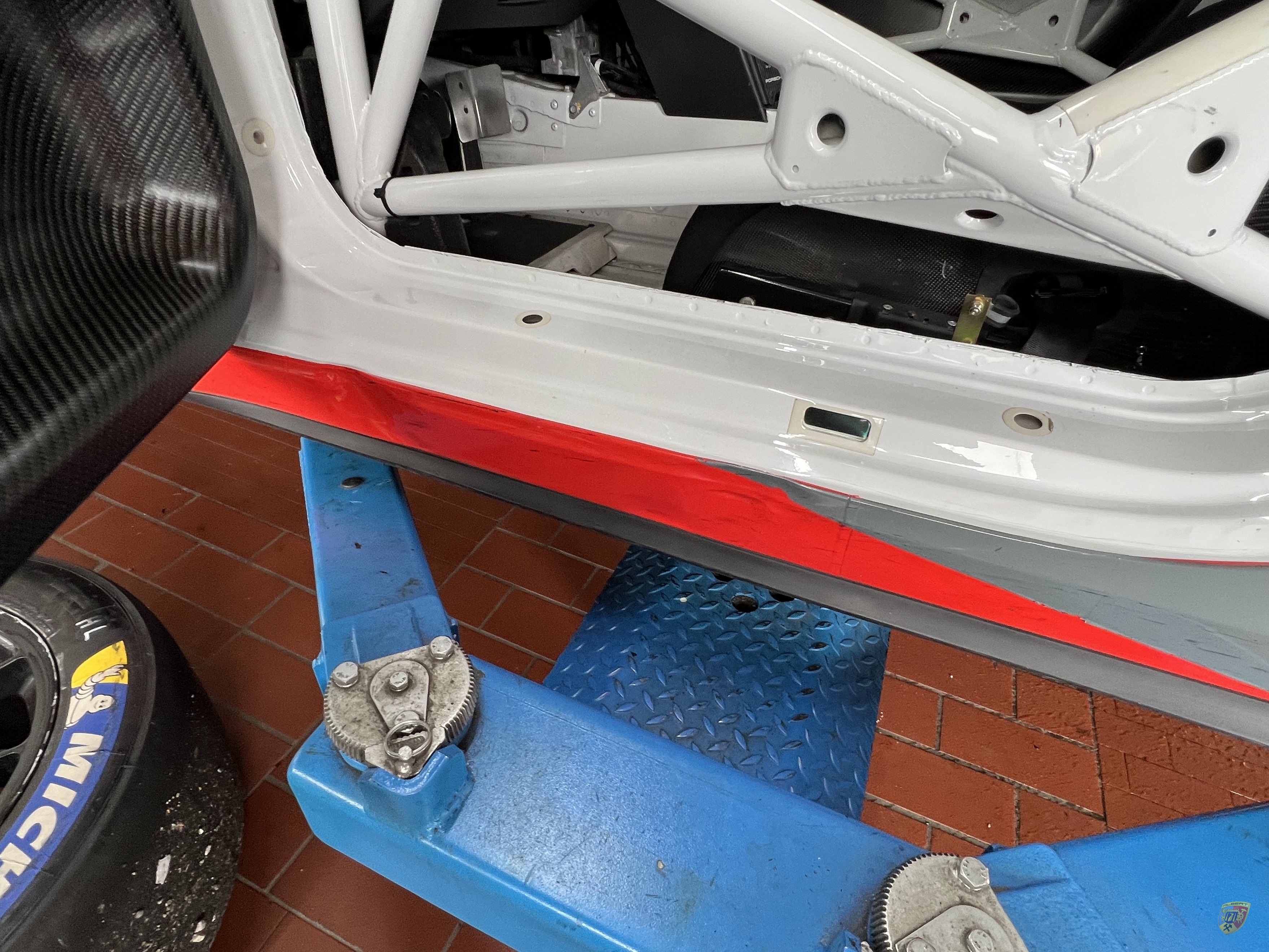 Porsche 991.2 GT3 Cup 2019 Unfallschaden Reparatur bei Albert Motorsport