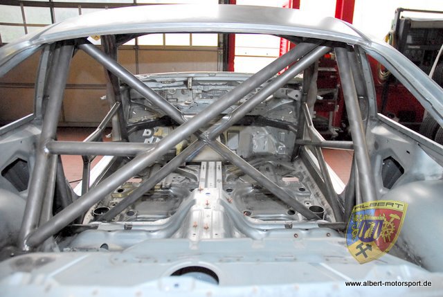Porsche 997 GT3 RSR Karosserie Neuaufbau Albert Motorsport