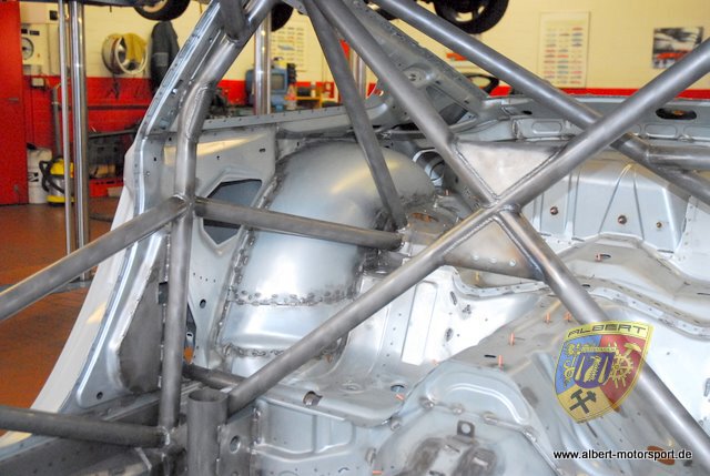 Porsche 997 GT3 RSR Karosserie Neuaufbau Albert Motorsport