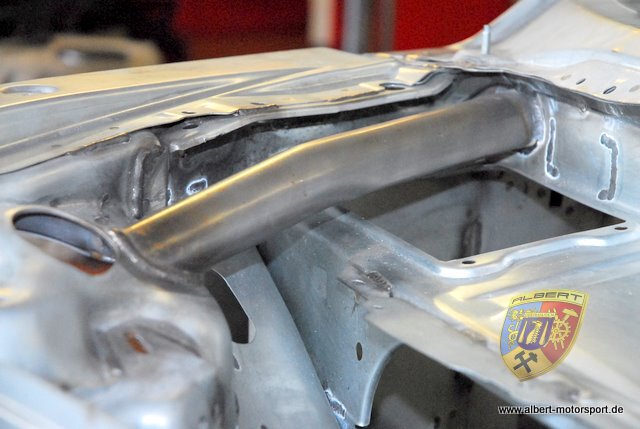 Porsche 997 GT3 RSR Karosserie Neuaufbau Albert Motorsport