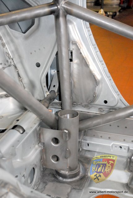 Porsche 997 GT3 RSR Karosserie Neuaufbau Albert Motorsport