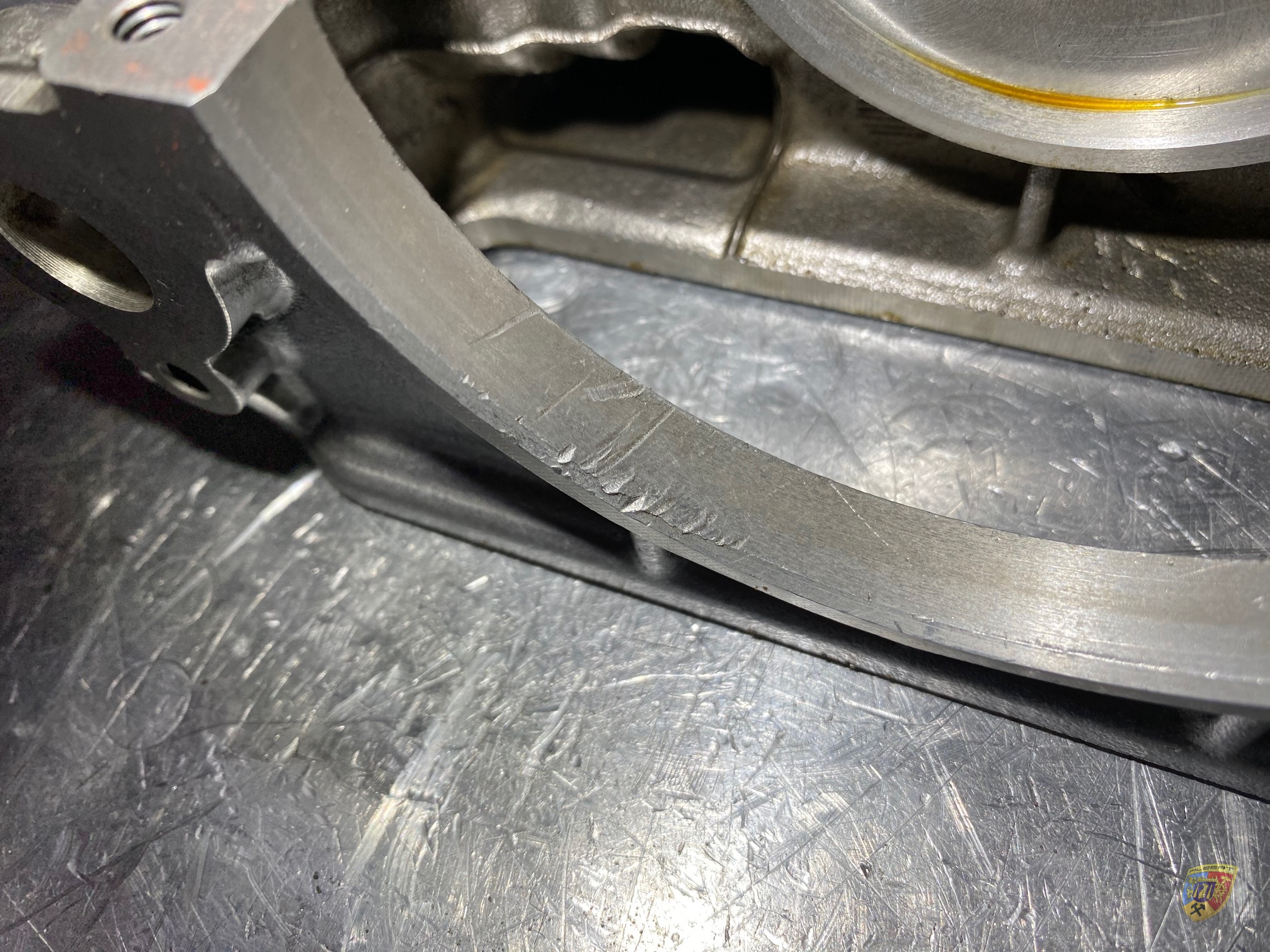 Porsche 996 GT3 engine failure and gearbox repair Hennie
