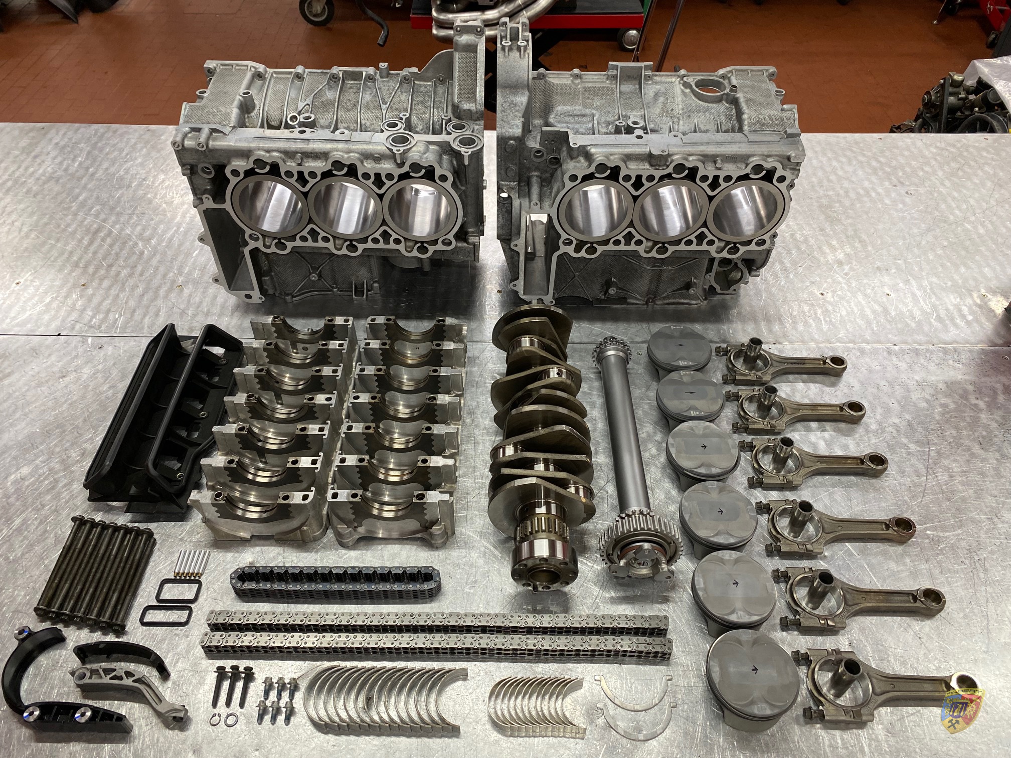 Porsche 997 Carrera Motorschaden Carmxxx Reparatur bei Albert Motorsport