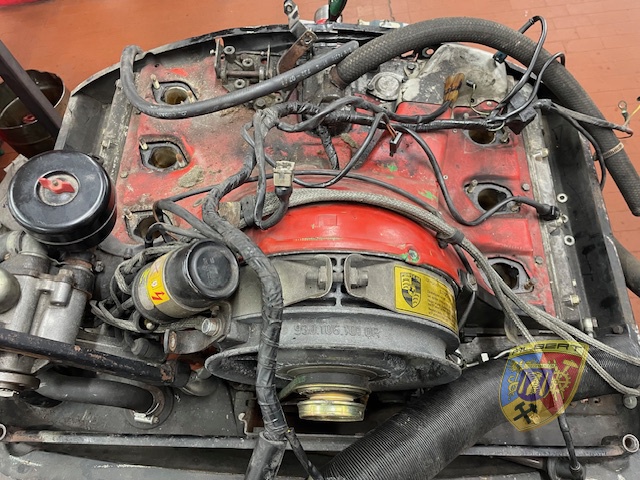 Porsche 911 SC Motorreparatur Bastxxx bei Albert Motorsport