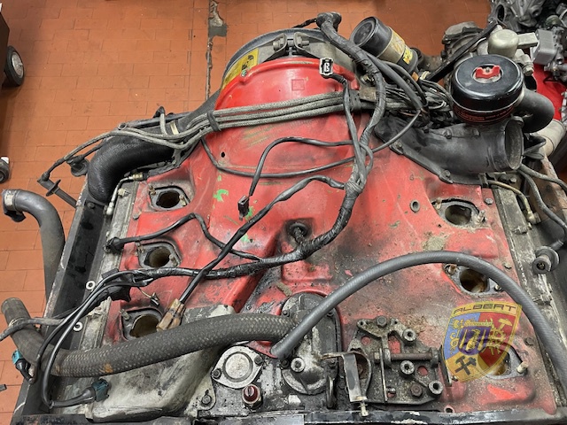Porsche 911 SC Motorreparatur Bastxxx bei Albert Motorsport