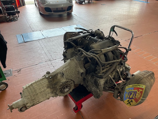 Porsche 996 Carrera Motorschaden De Swaxxx Reparatur bei Albert Motorsport