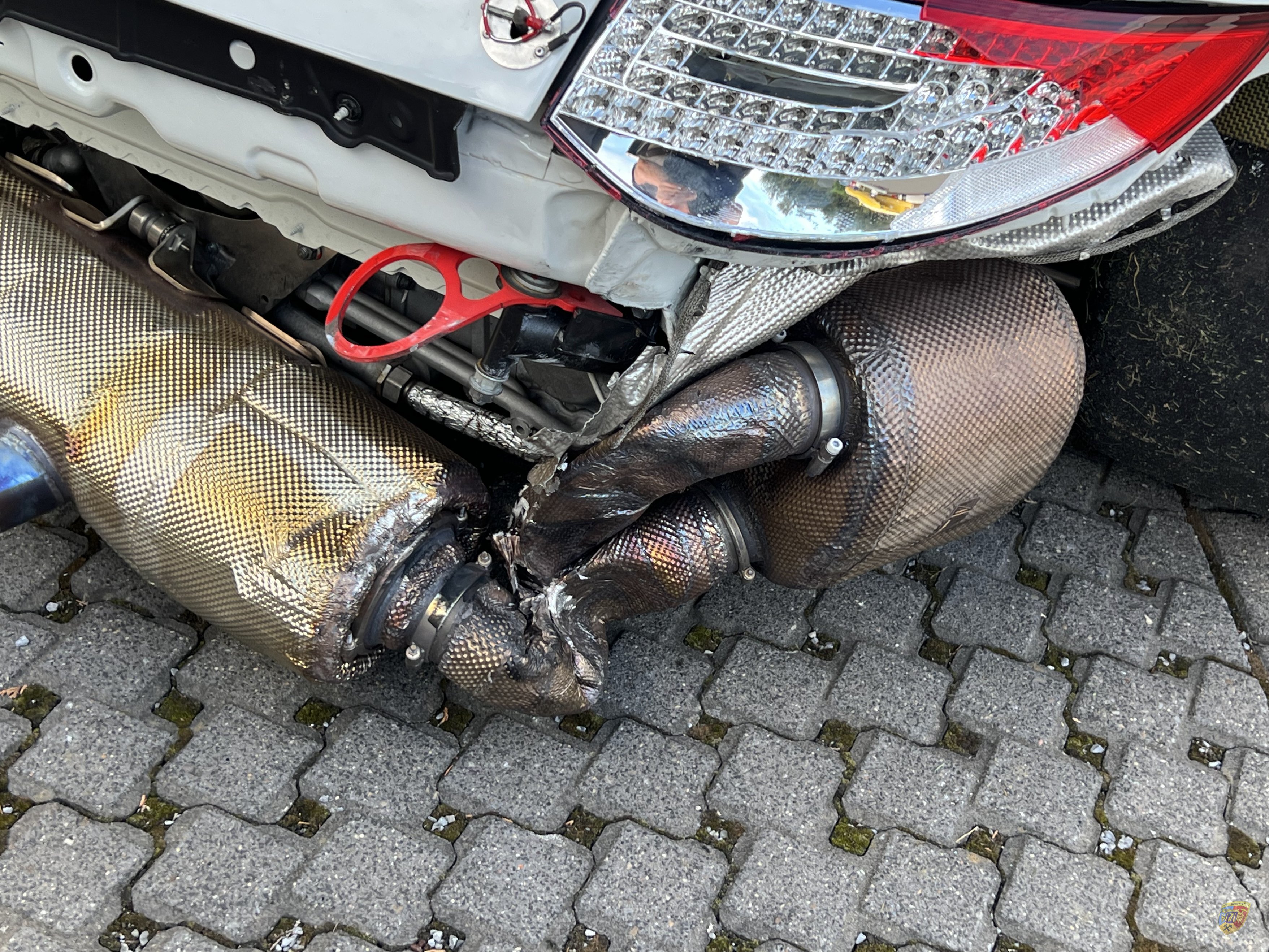 Porsche 997 GT3 R Heckschaden Wasxxx