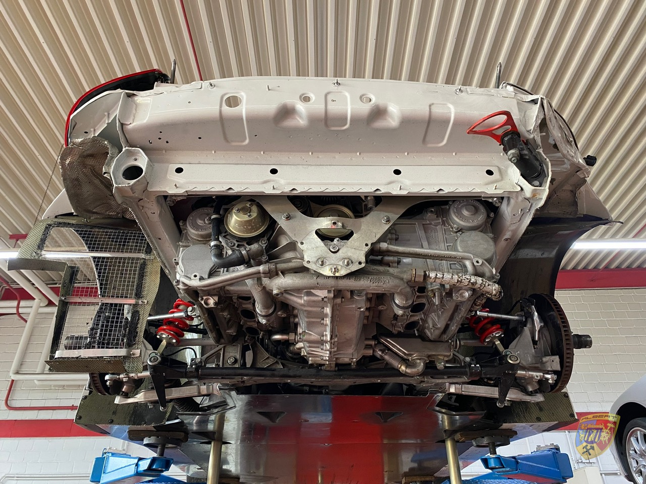 Porsche 997 GT3 R Heckschaden Wasxxx