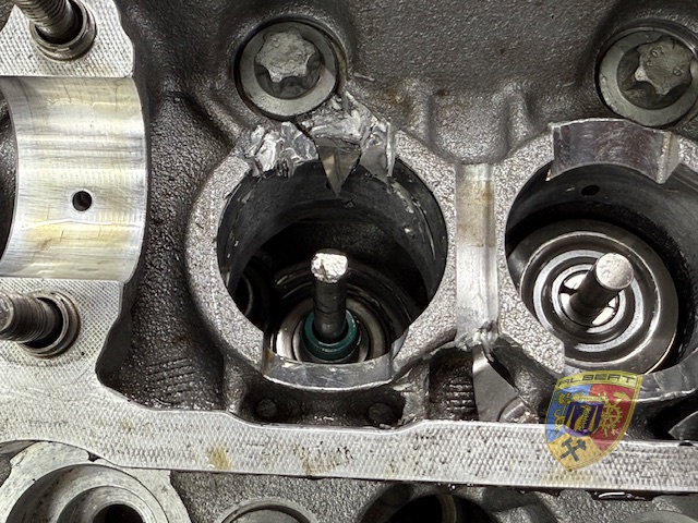 Porsche 991 MR 4.3 Liter Motorschaden Reparatur bei Albert Motorsport