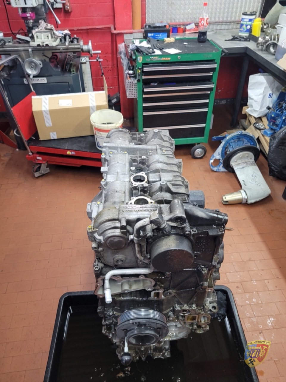 Porsche 997 Carrera Kunßxxx Motorschaden Reparatur bei Albert Motorsport