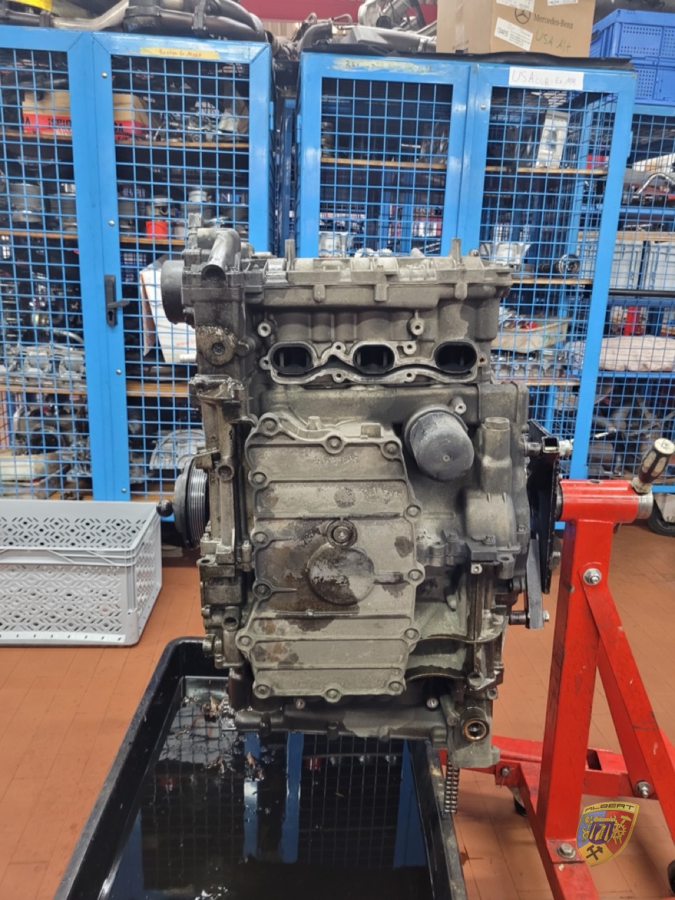 Porsche 997 Carrera Kunßxxx Motorschaden Reparatur bei Albert Motorsport