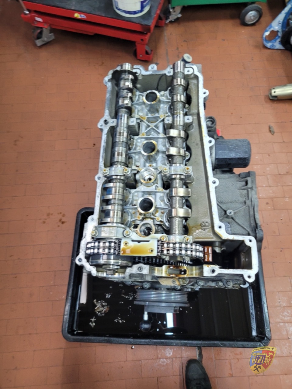 Porsche 997 Carrera Kunßxxx Motorschaden Reparatur bei Albert Motorsport