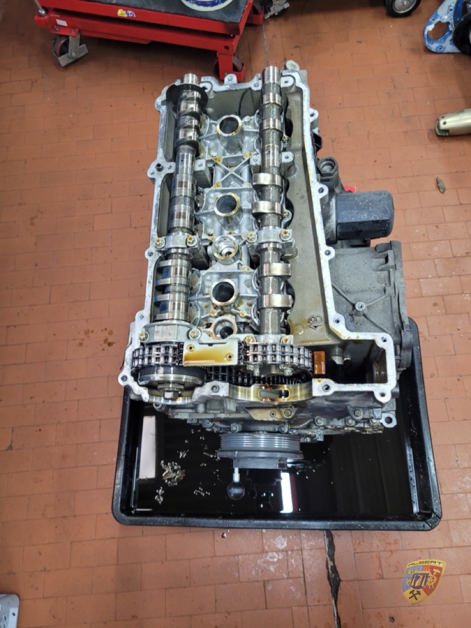 Porsche 997 Carrera Kunßxxx Motorschaden Reparatur bei Albert Motorsport