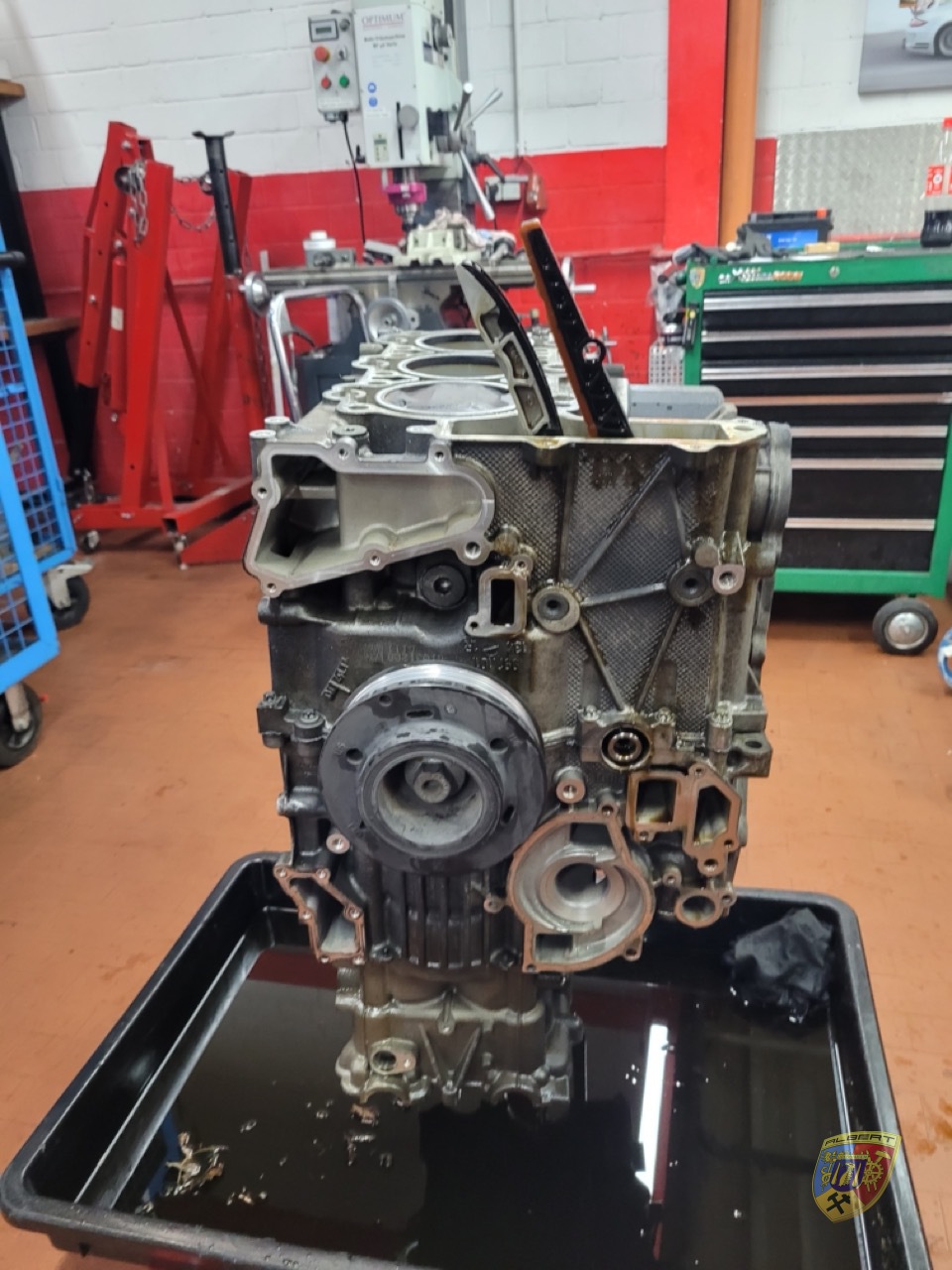 Porsche 997 Carrera Kunßxxx Motorschaden Reparatur bei Albert Motorsport