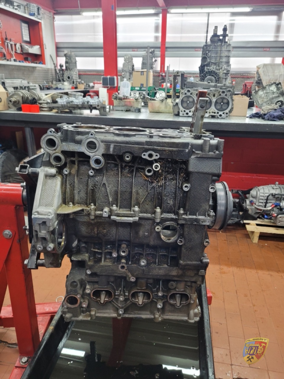 Porsche 997 Carrera Kunßxxx Motorschaden Reparatur bei Albert Motorsport