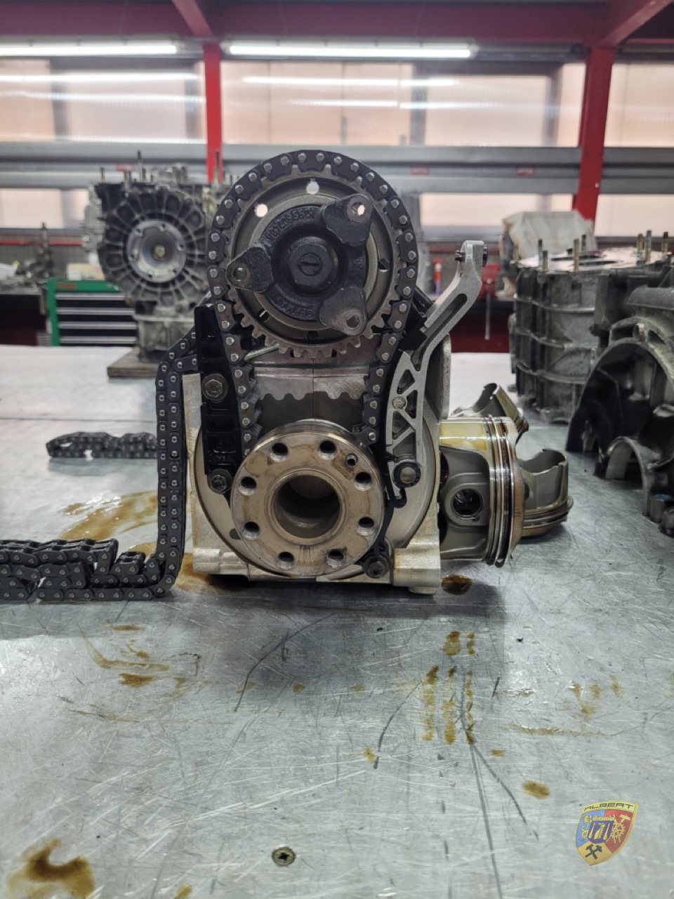 Porsche 997 Carrera Kunßxxx Motorschaden Reparatur bei Albert Motorsport