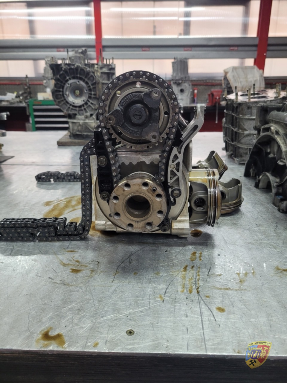 Porsche 997 Carrera Kunßxxx Motorschaden Reparatur bei Albert Motorsport