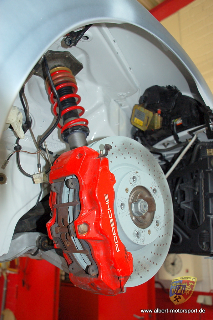 Porsche 996 GT3 RS Unfallschaden Neuaufbau