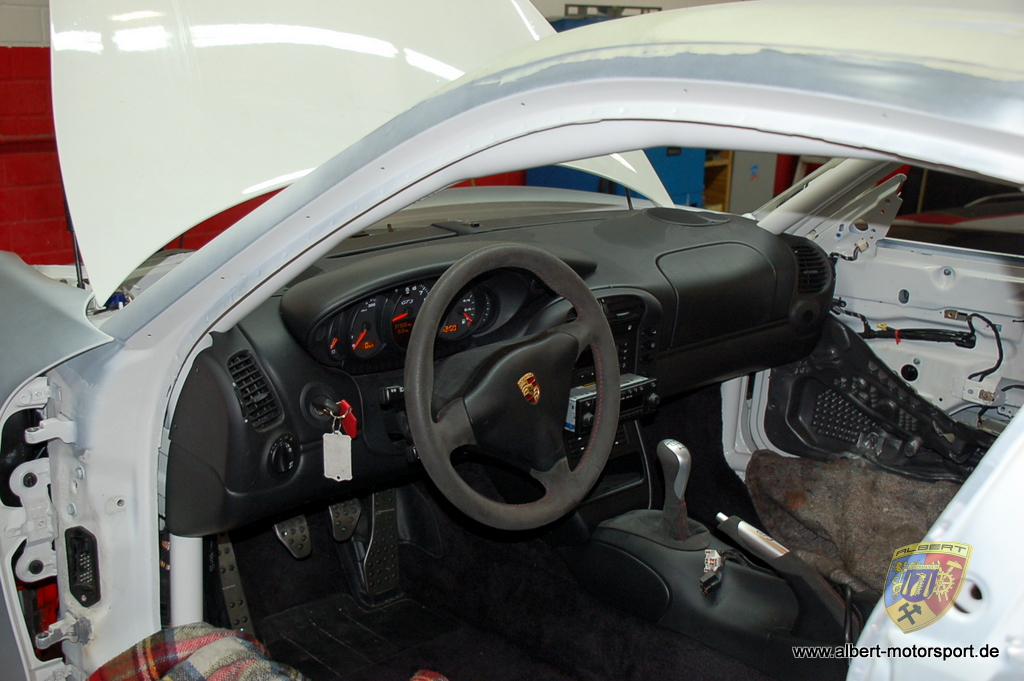 Porsche 996 GT3 RS Unfallschaden Neuaufbau