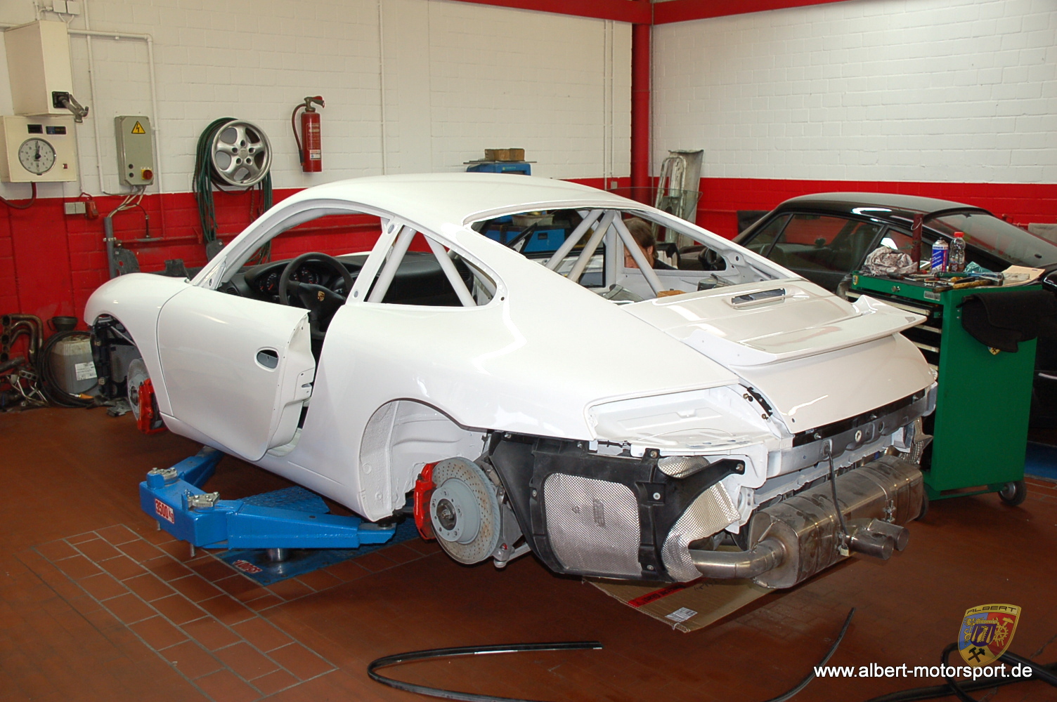 Porsche 996 GT3 RS Unfallschaden Neuaufbau