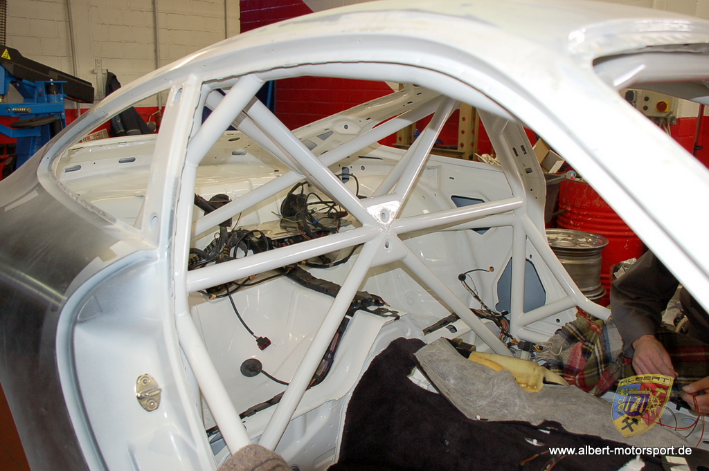 Porsche 996 GT3 RS Unfallschaden Neuaufbau