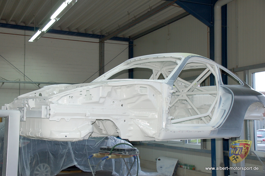 Porsche 996 GT3 RS Unfallschaden Neuaufbau