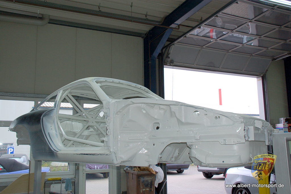 Porsche 996 GT3 RS Unfallschaden Neuaufbau
