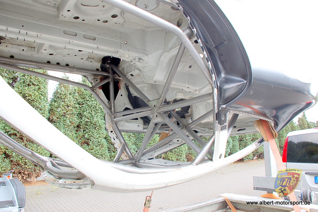 Porsche 996 GT3 RS Unfallschaden Neuaufbau