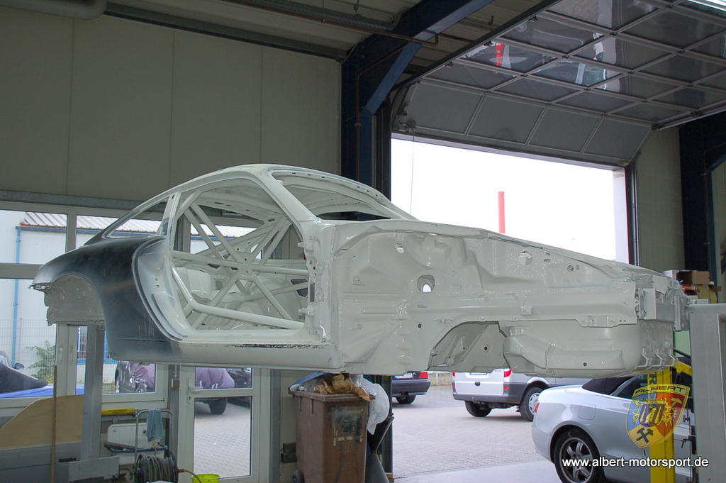 Porsche 996 GT3 RS Unfallschaden Neuaufbau
