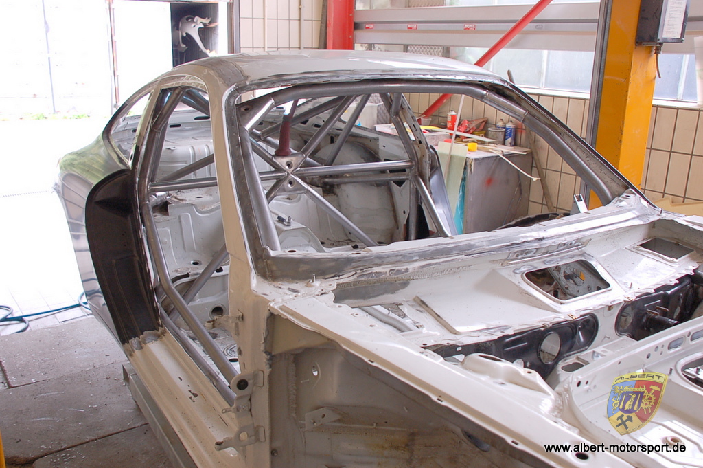 Porsche 996 GT3 RS Unfallschaden Neuaufbau