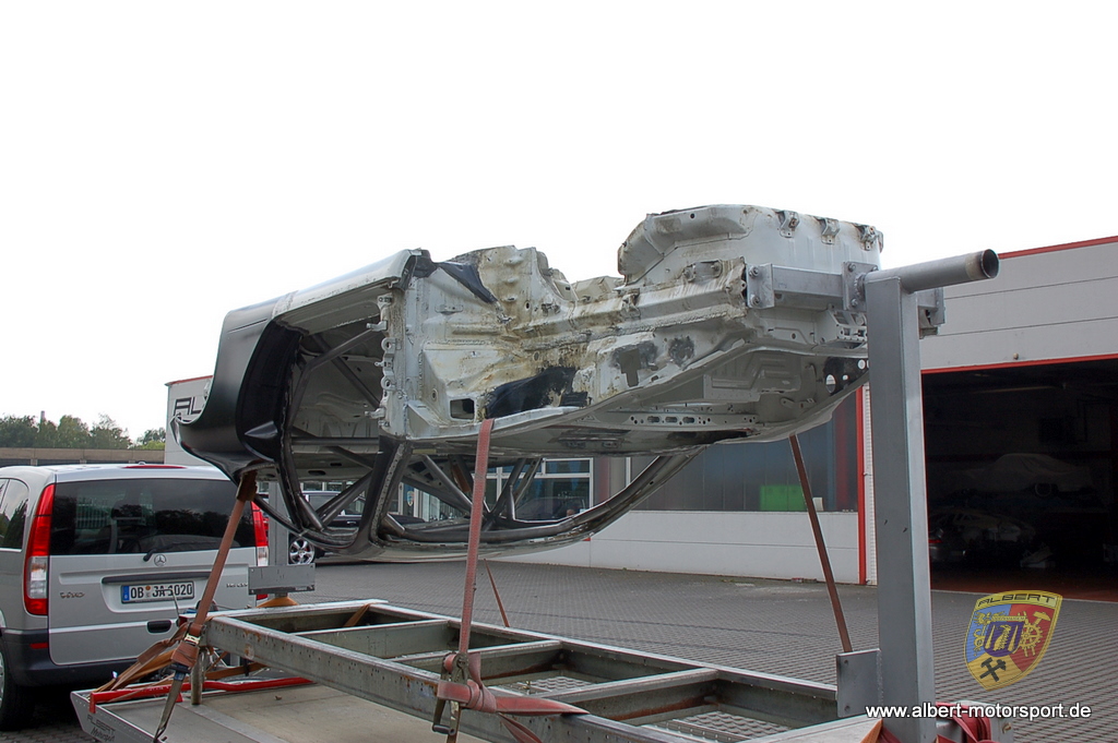 Porsche 996 GT3 RS Unfallschaden Neuaufbau