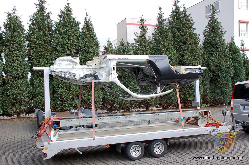 Porsche 996 GT3 RS Unfallschaden Neuaufbau