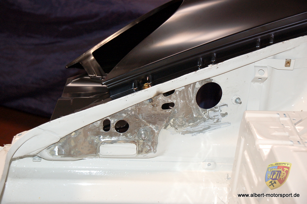 Porsche 996 GT3 RS Unfallschaden Neuaufbau