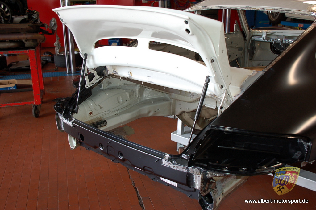 Porsche 996 GT3 RS Unfallschaden Neuaufbau