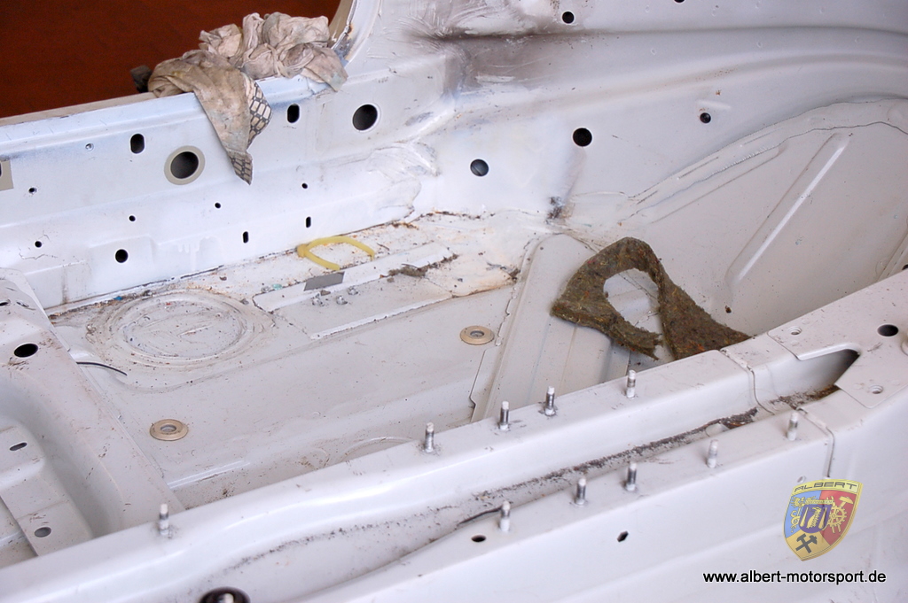 Porsche 996 GT3 RS Unfallschaden Neuaufbau