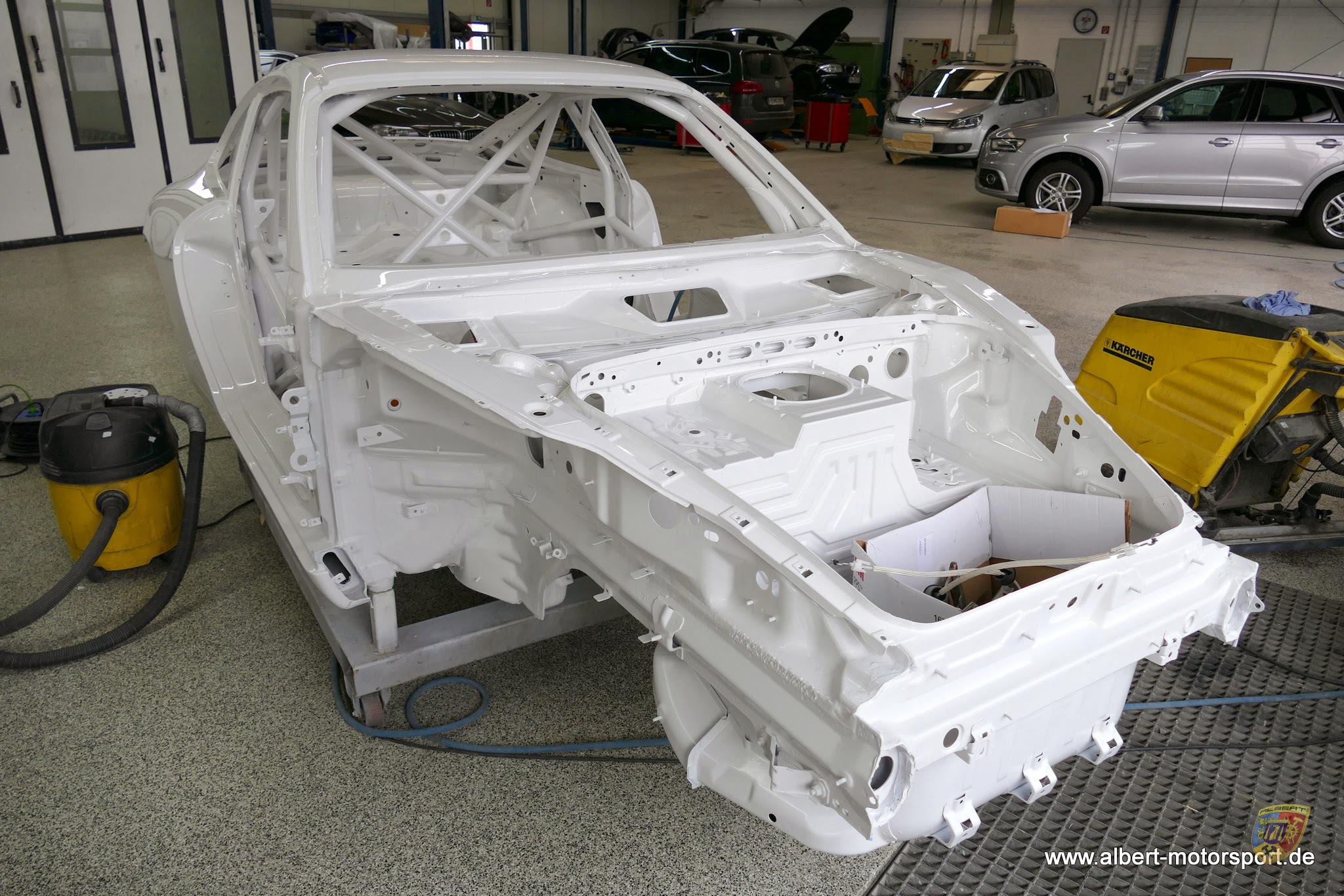 Porsche 996 GT3 Cup komplette Revision und Neuaufbau