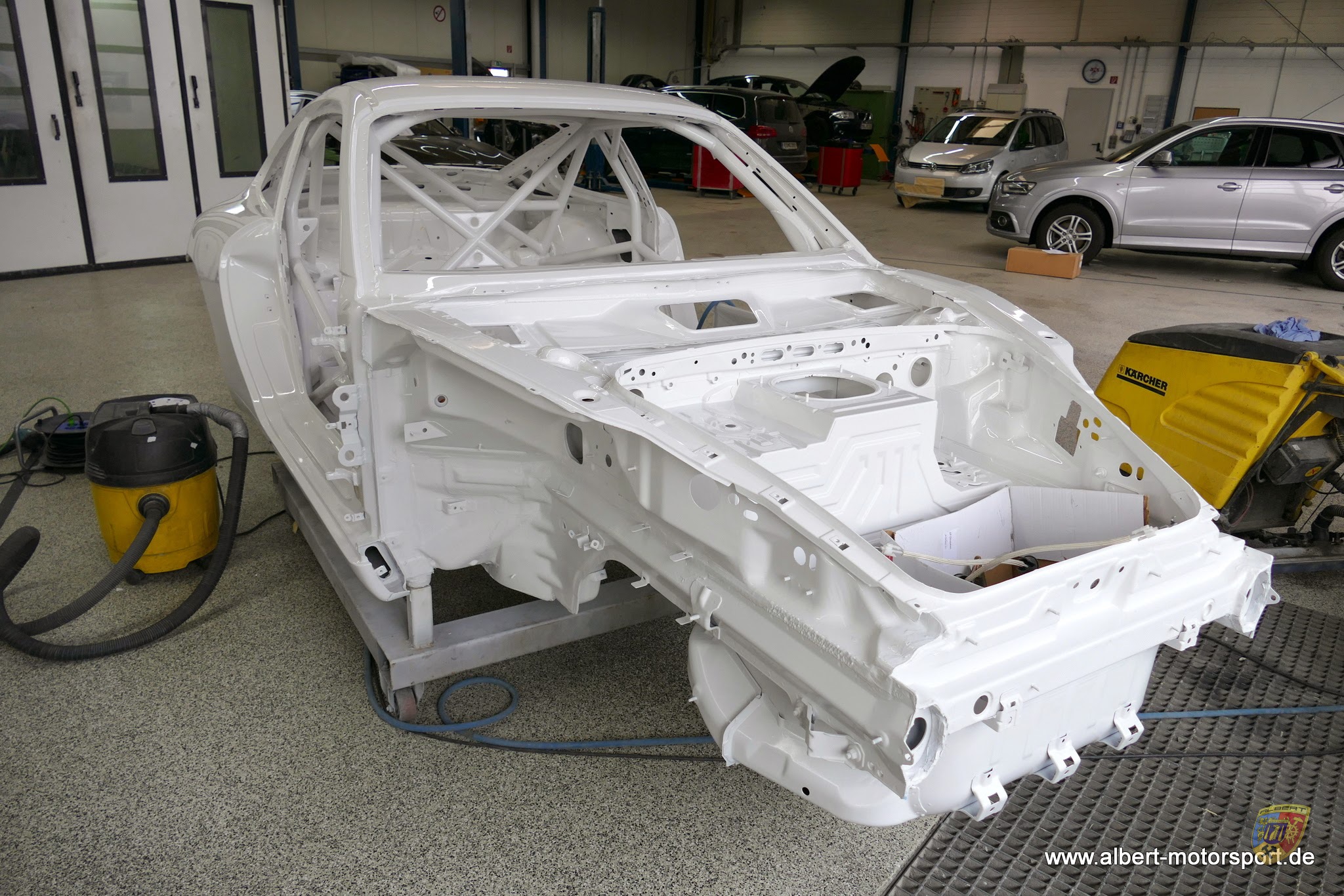 Porsche 996 GT3 Cup komplette Revision und Neuaufbau