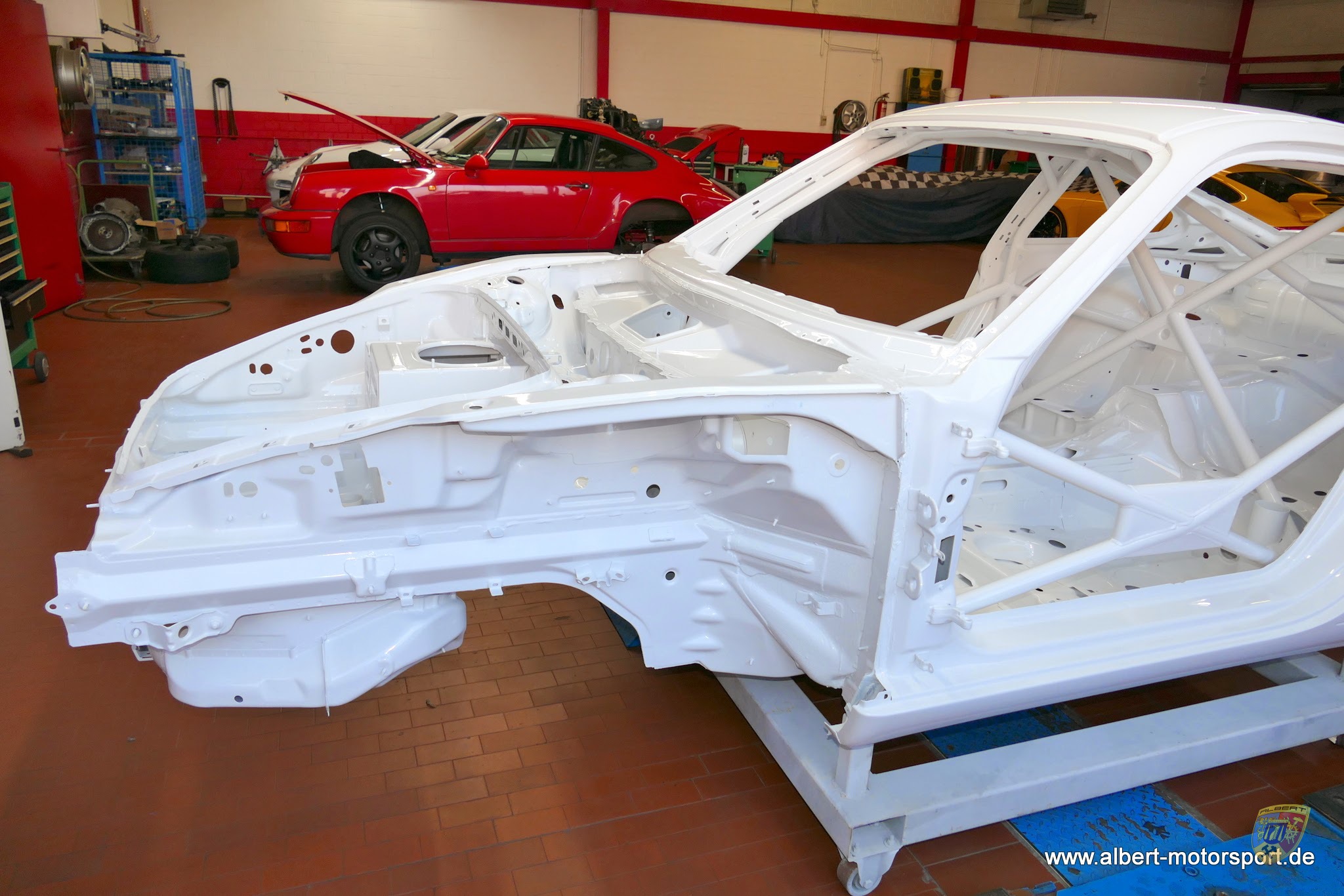 Porsche 996 GT3 Cup komplette Revision und Neuaufbau