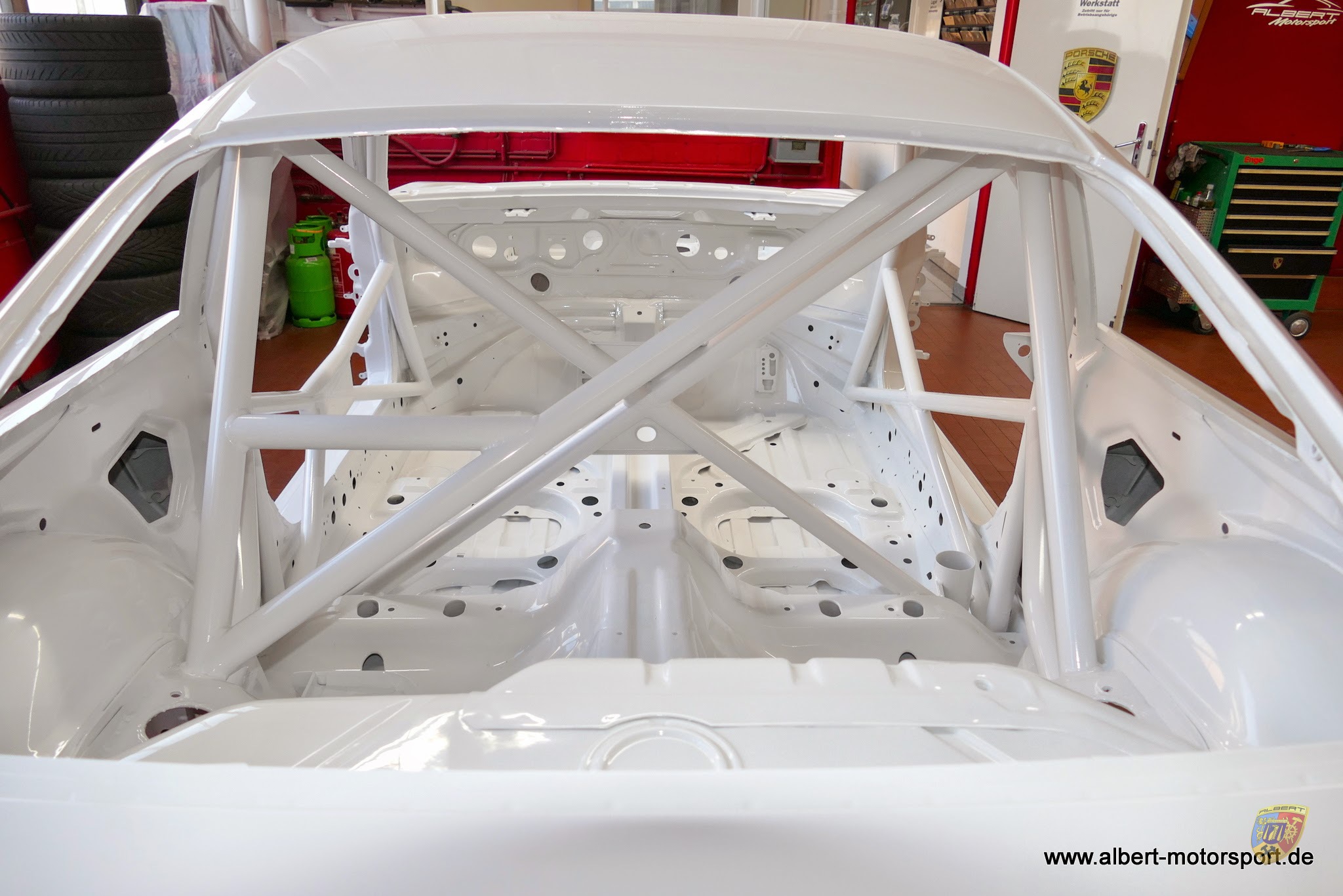 Porsche 996 GT3 Cup komplette Revision und Neuaufbau